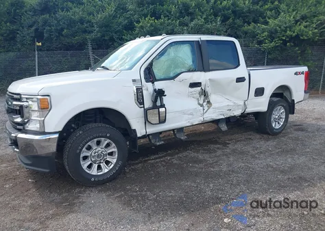 2021 Ford F-250 Xl из США, поврежденный, VIN 1FT7W2B63MEE02260